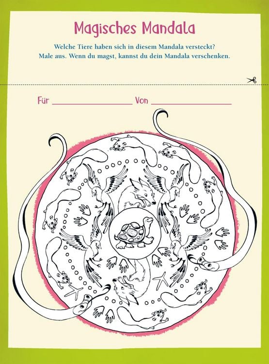 Produktbild: Die Schule der magischen Tiere Besch&auml;ftigung: Kreativer Malblock