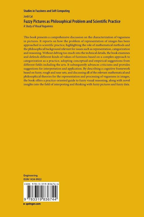Produktbild: Fuzzy Pictures as Philosophical Problem and Scientific Practice