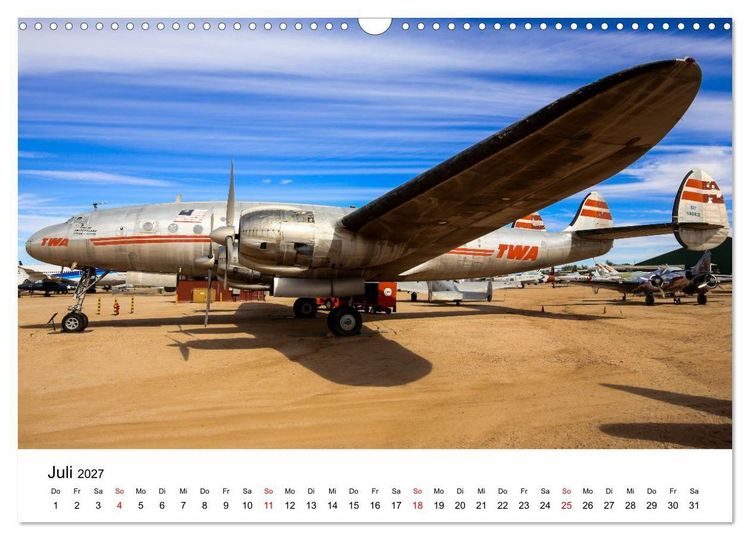 Produktbild: Klassiker der L&uuml;fte (Wandkalender 2027 DIN A3 quer), CALVENDO Monatskalender