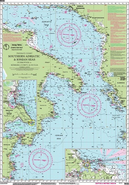 Produktbild: M30 Southern Adriatic and Ionian Seas