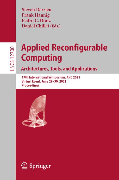 Produktbild: Applied Reconfigurable Computing. Architectures, Tools, and Applications