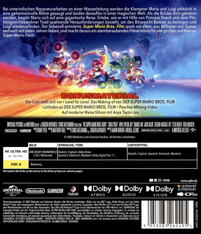 Produktbild: Der Super Mario Bros. Film