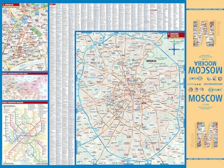 Moskau 1:15 000