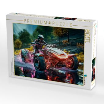 Produktbild: CALVENDO Puzzle Quad - &uuml;berw&auml;ltigende Leistungsst&auml;rke | 1000 Teile Lege-Gr&ouml;&szlig;e 64x48cm Foto-Puzzle f&uuml;r gl&uuml;ckliche Stunden