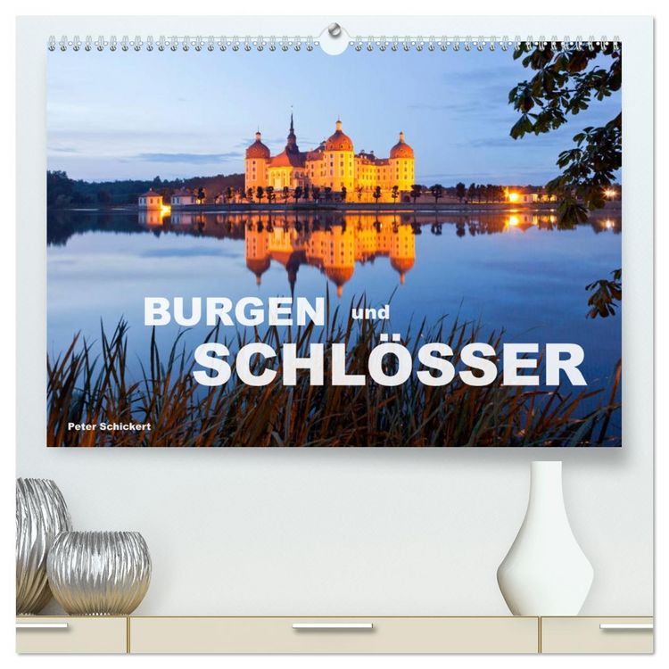 Produktbild: Burgen und Schl&ouml;sser (hochwertiger Premium Wandkalender 2026 DIN A2 quer), Kunstdruck in Hochglanz