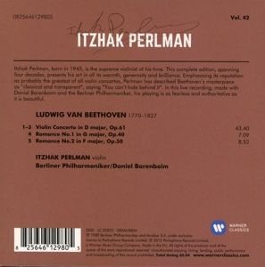 Produktbild: Violinkonzert/Romanzen 1 & 2