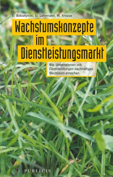Produktbild: Wachstumskonzepte im Dienstleistungsmarkt