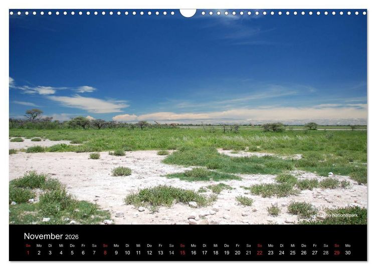 Produktbild: Namibia (Wandkalender 2026 DIN A3 quer), CALVENDO Monatskalender