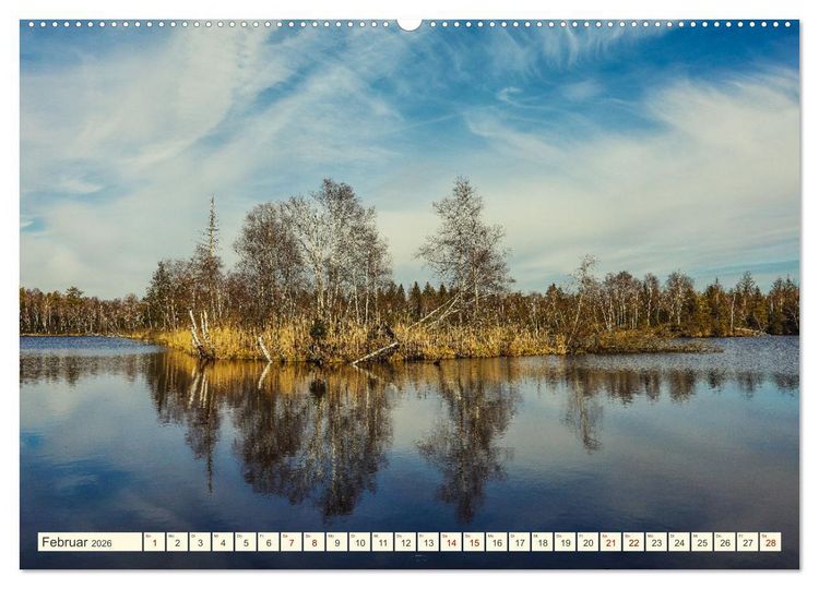 Produktbild: Moor und Riedlandschaften im S&uuml;dwesten (Wandkalender 2026 DIN A2 quer), CALVENDO Monatskalender