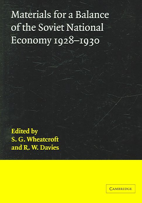 Produktbild: Materials for a Balance of the Soviet National Economy, 1928 1930