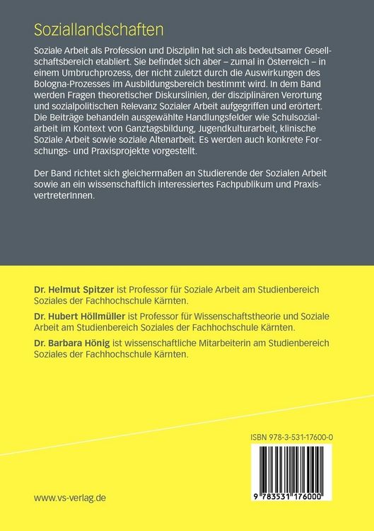 Produktbild: Soziallandschaften