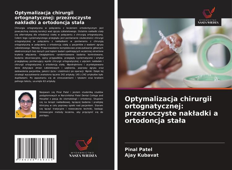 Produktbild: Optymalizacja chirurgii ortognatycznej: przezroczyste nak&iquest;adki a ortodoncja sta&iquest;a