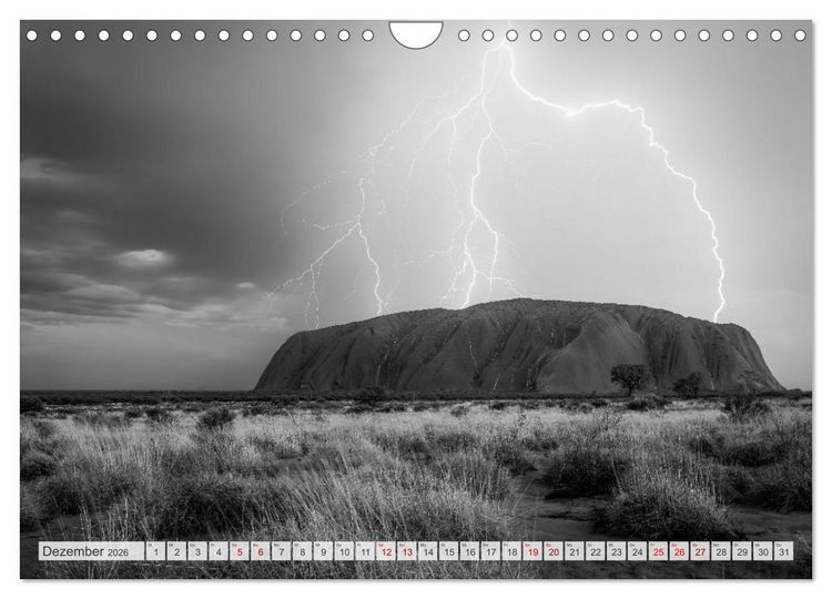 Produktbild: Monochrome Wonders (Wandkalender 2026 DIN A4 quer), CALVENDO Monatskalender