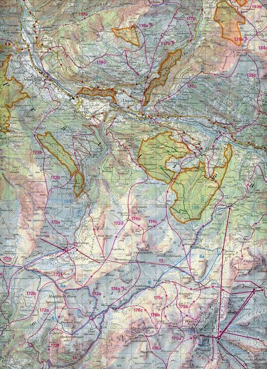 Produktbild: Swisstopo 1 : 50 000 Pr&auml;ttigau Ski