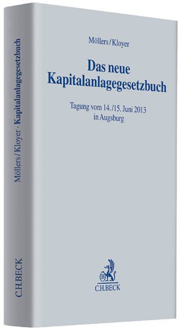 Produktbild: Das neue Kapitalanlagegesetzbuch