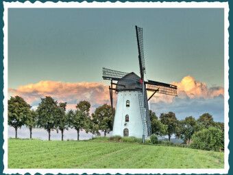 Produktbild: CALVENDO Puzzle Stammen M&uuml;hle in Nettetal-Hinsbeck, 1864, Turmholl&auml;nder | 1000 Teile Lege-Gr&ouml;&szlig;e 64x48cm Foto-Puzzle f&uuml;r gl&uuml;ckliche Stunden