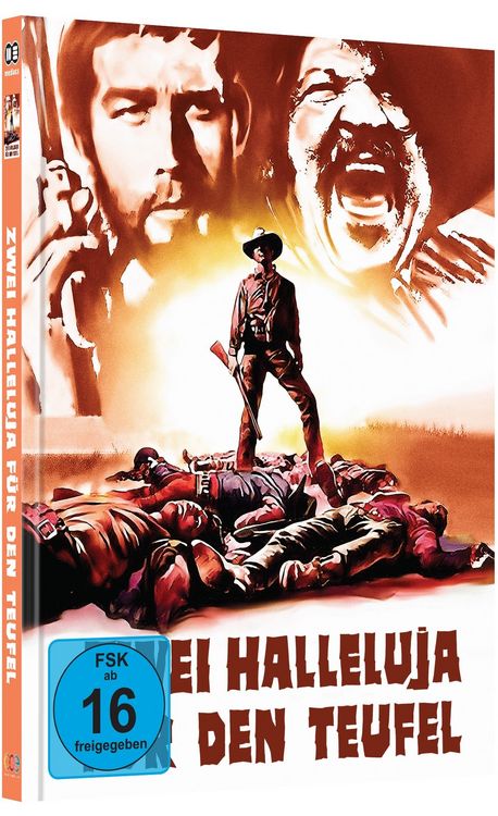 Produktbild: Zwei Halleluja f&uuml;r den Teufel - Mediabook - Cover C - Limited Edition (Blu-ray+DVD)