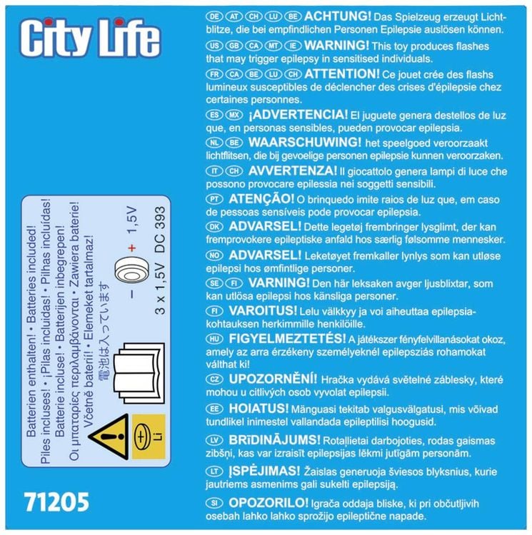 PLAYMOBIL® City Life 71205 Notarzt-Motorrad mit Blinklicht