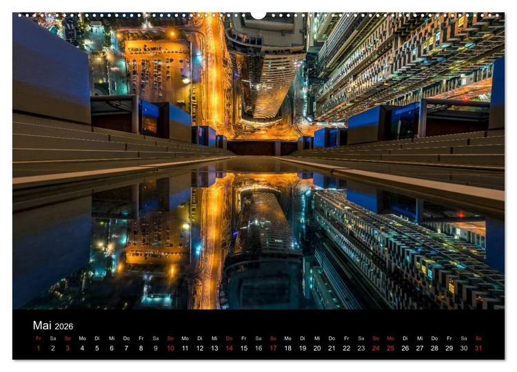 Produktbild: Dubai in Bildern (Wandkalender 2026 DIN A2 quer), CALVENDO Monatskalender