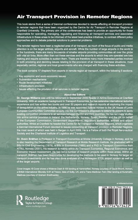 Produktbild: Air Transport Provision in Remoter Regions