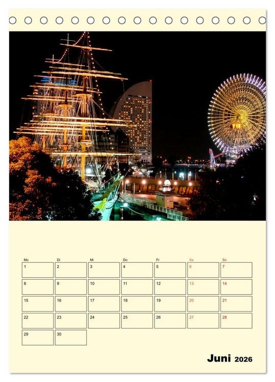 Produktbild: Japan - Hightech und viel Tradition (Tischkalender 2026 DIN A5 hoch), CALVENDO Monatskalender