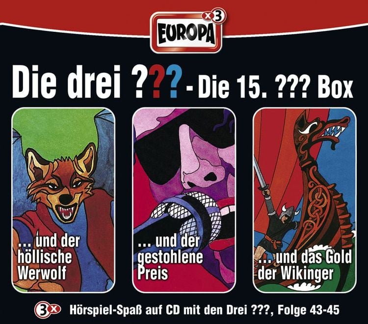 Bild vom Artikel Die drei ??? 15. Box (43-45) vom Autor Alfred Hitchcock