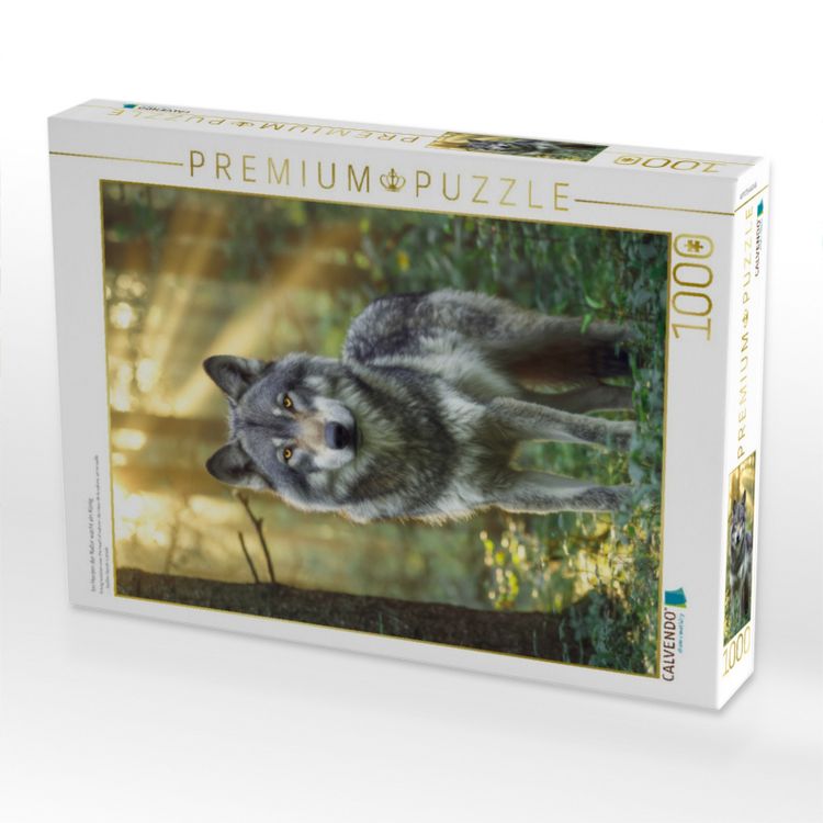 Produktbild: CALVENDO Puzzle Im Herzen der Natur wacht ein K&ouml;nig | 1000 Teile Lege-Gr&ouml;&szlig;e 64x48cm Foto-Puzzle f&uuml;r gl&uuml;ckliche Stunden
