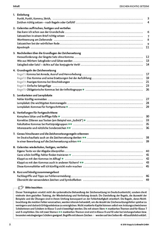 Produktbild: Zeichen richtig setzen! Klasse 5&ndash;10 &ndash; Sch&uuml;lerarbeitsheft