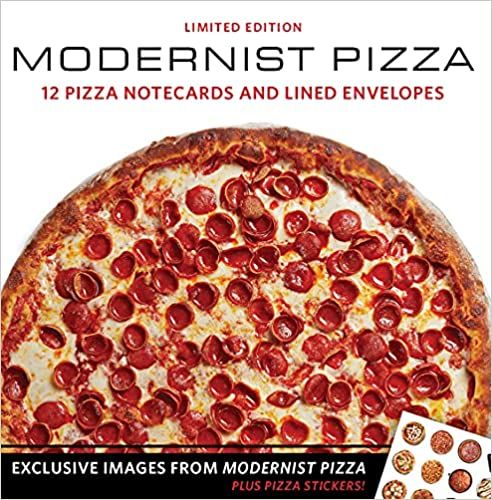 Produktbild: Modernist Pizza 12 Notecards & Envelopes Boxed Set