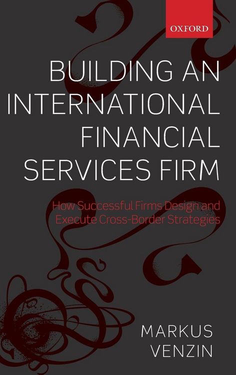 Produktbild: Building an International Financial Services Firm