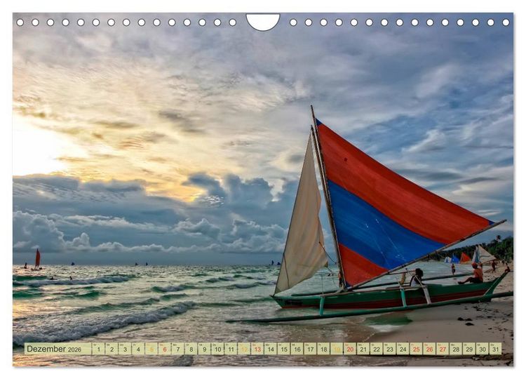 Produktbild: Reise durch Asien - Philippinen (Wandkalender 2026 DIN A4 quer), CALVENDO Monatskalender
