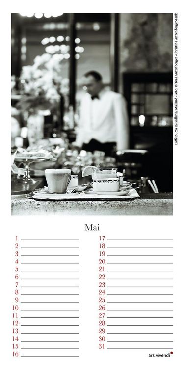 Produktbild: Geburtstagskalender Espresso, Cappuccino & Co.