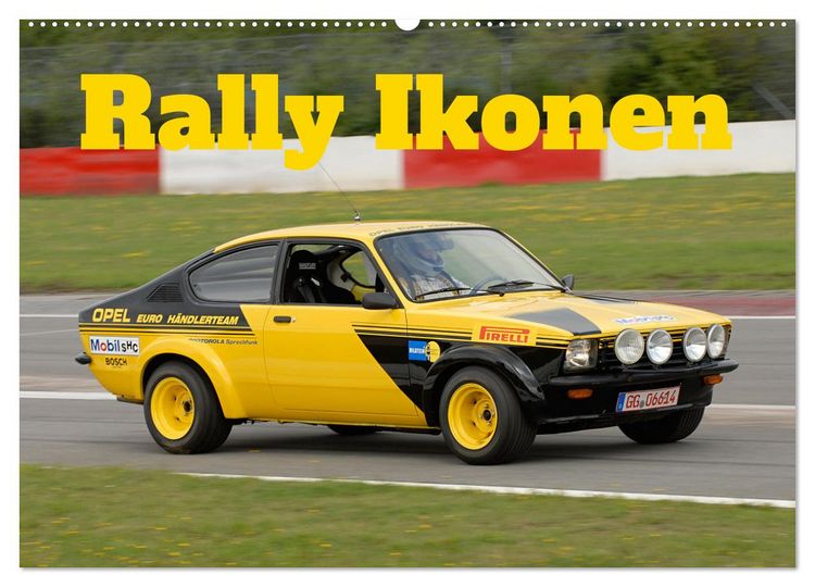 Produktbild: Rally Ikonen (Wandkalender 2026 DIN A2 quer), CALVENDO Monatskalender