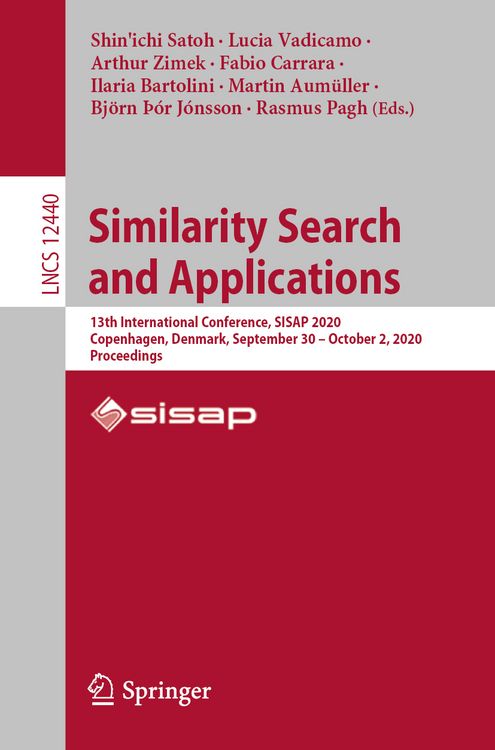 Produktbild: Similarity Search and Applications