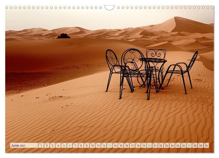 Produktbild: Marocco&rsquo;s Silent Desert (Wall Calendar 2027 DIN A3 landscape), CALVENDO 12 Month Wall Calendar