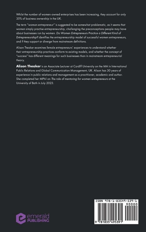 Produktbild: Do Women Entrepreneurs Practice a Different Kind of Entrepreneurship?