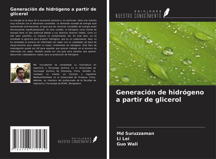 Produktbild: Generaci&oacute;n de hidr&oacute;geno a partir de glicerol
