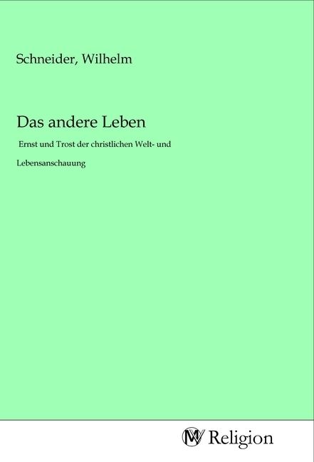 Produktbild: Das andere Leben