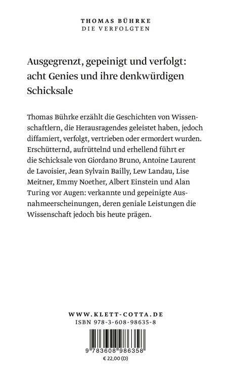 Produktbild: Die Verfolgten