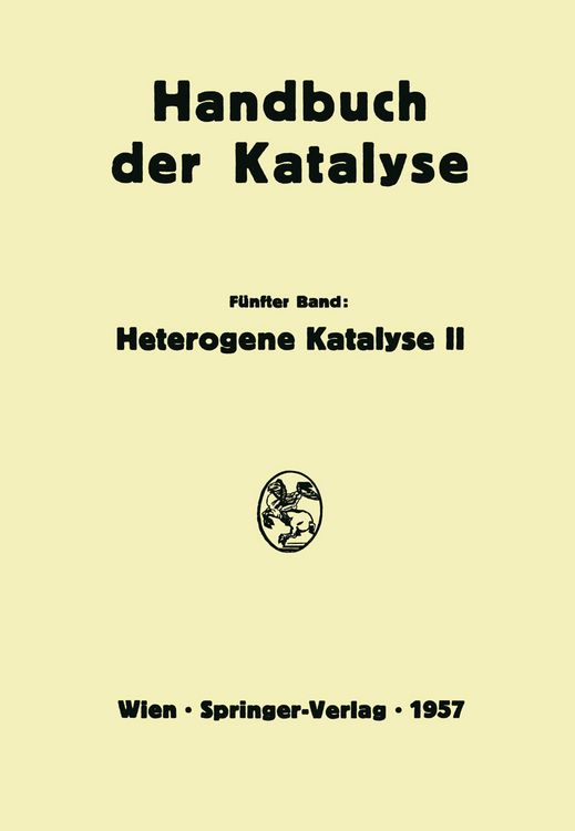 Produktbild: Heterogene Katalyse II