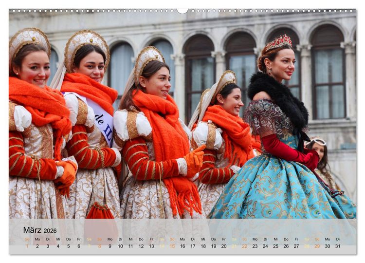 Produktbild: Venedigs Sch&ouml;nheiten (Wandkalender 2026 DIN A2 quer), CALVENDO Monatskalender