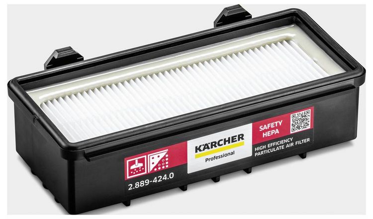 Produktbild: K&auml;rcher Professional T 15/1 Adv HEPA 1.355-307.0 Trockensauger 585W 15l