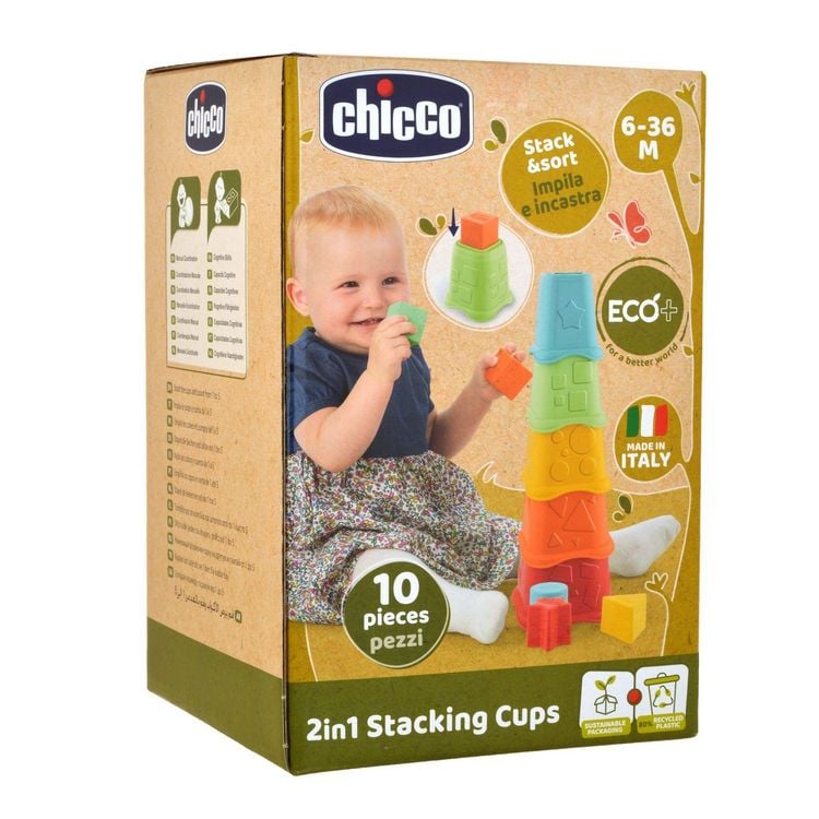 Produktbild: Chicco 2in1 Stapelbecher - Eco+