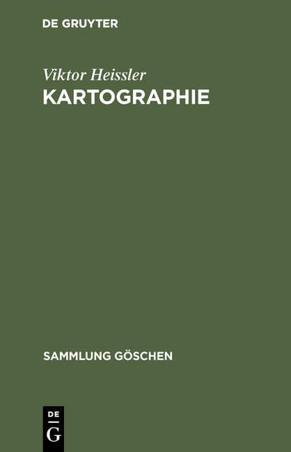 Produktbild: Kartographie