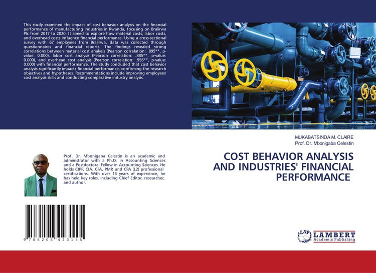 Produktbild: Cost Behavior Analysis and Industries' Financial Performance