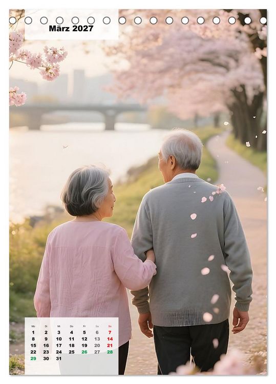 Produktbild: Herzen im Einklang &ndash; STILL IN LOVE EDITION (Tischkalender 2027 DIN A5 hoch), CALVENDO Monatskalender