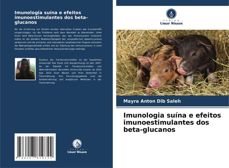Produktbild: Imunologia su&iacute;na e efeitos imunoestimulantes dos beta-glucanos