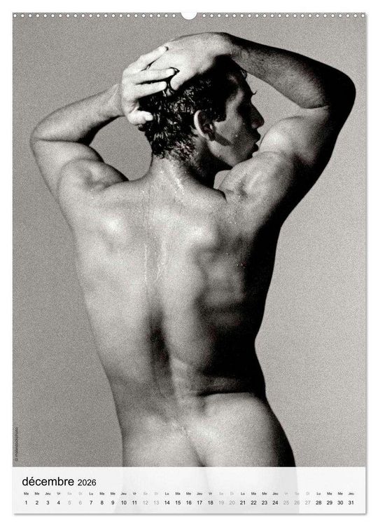 Produktbild: contrastes hommes (Calendrier mural 2026 DIN A2 horizontal) calendrier de bureau
