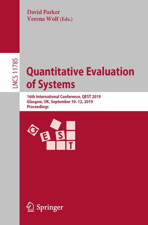 Produktbild: Quantitative Evaluation of Systems