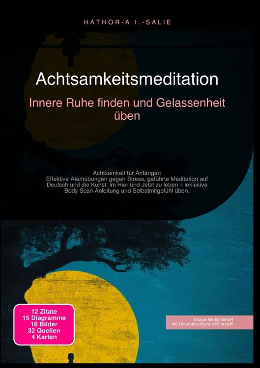 Produktbild: Achtsamkeitsmeditation: Innere Ruhe finden und Gelassenheit &uuml;ben
